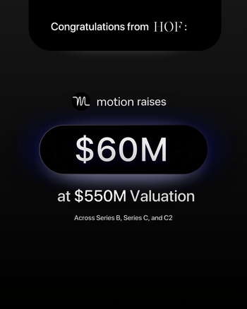 featured image thumbnail for post Why We Invested: Motion